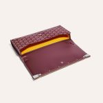 Goyard Monte-Carlo PM Clutch Burgundy - Image 4